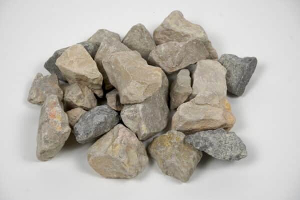 Washed limestone gravel for French drain and drainage trenches