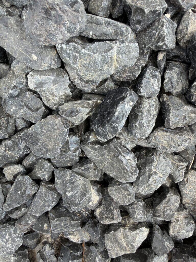 Crushed Black Rock