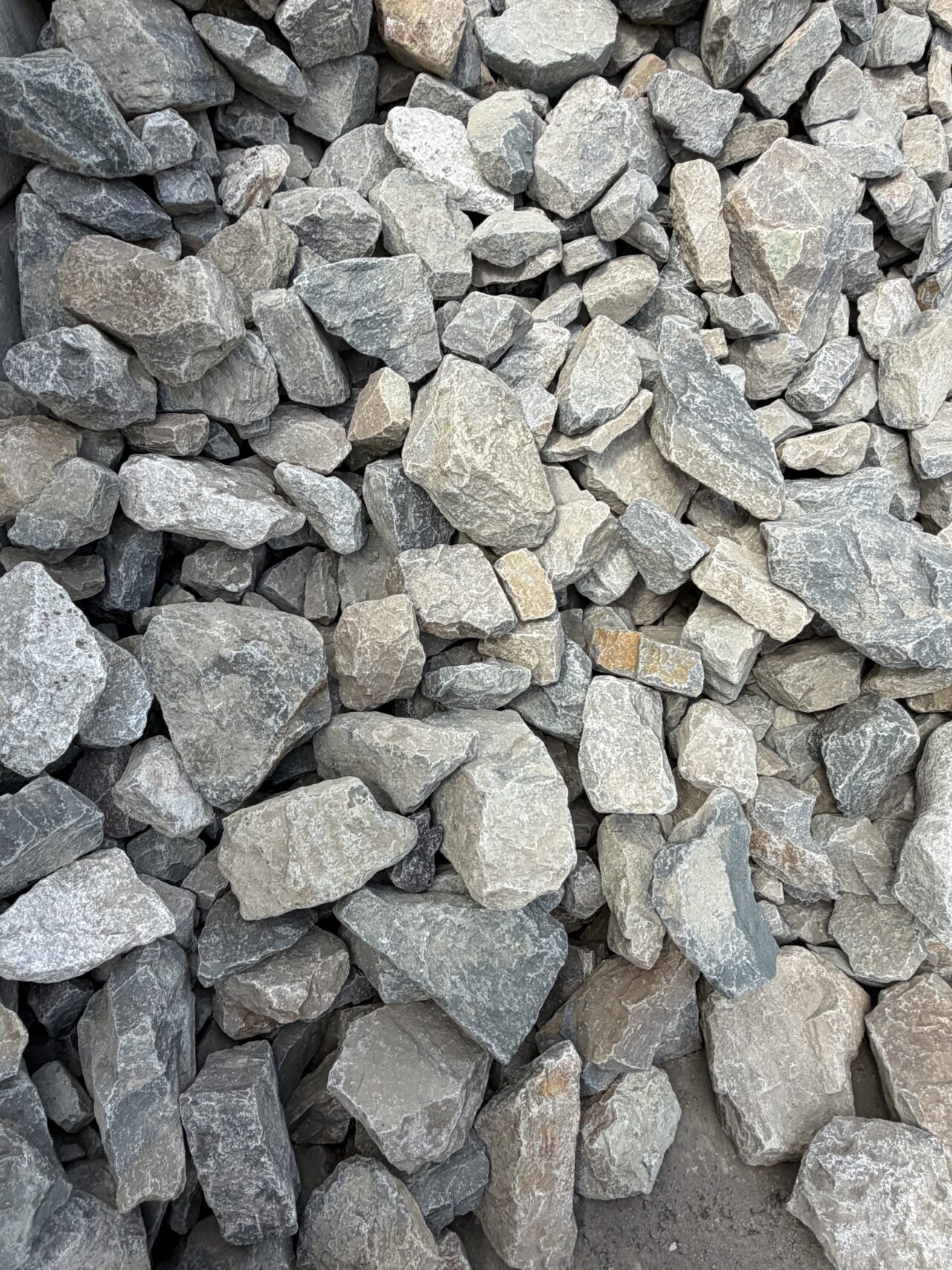 Mini Rip Stone Gray Granite Rip Rap - Chesshir Stone