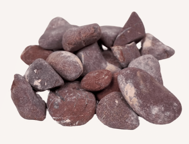 Red Boulder Pebble