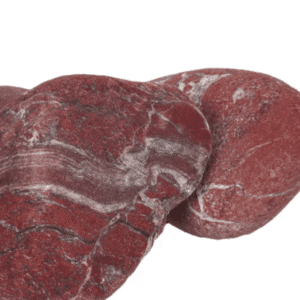 Ankara Tumbled red jasper stones for landscaping and decorative use in Texas
