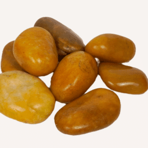 Yellow Polished Pebble