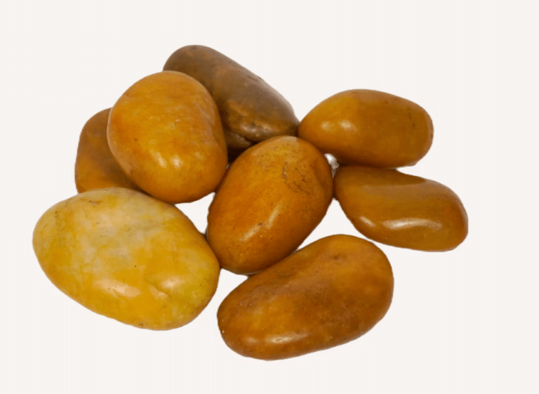 Yellow Polished Pebble