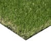 Emerald Green Turf 76 roll with vibrant synthetic grass and black woven backing, used for landscaping and sports applications in Texas.