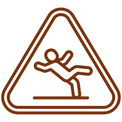 slip resistant icon